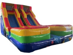 17' Dual Lane Waterslide